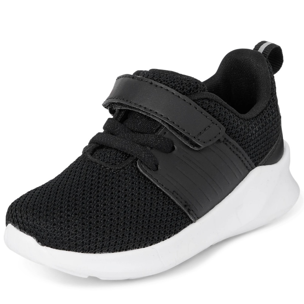 Toddler Boys Running Sneakers - Black